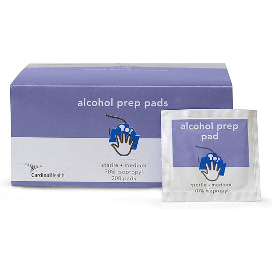 Alcohol Prep Pads (1 Case, 4000 Each) ($0.01/Count) - The New You Recovery Kit