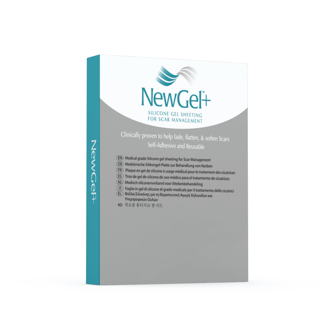 NewGel 1" x 3" Strips Clear Breast & BBL Incisions - The New You Recovery Kit